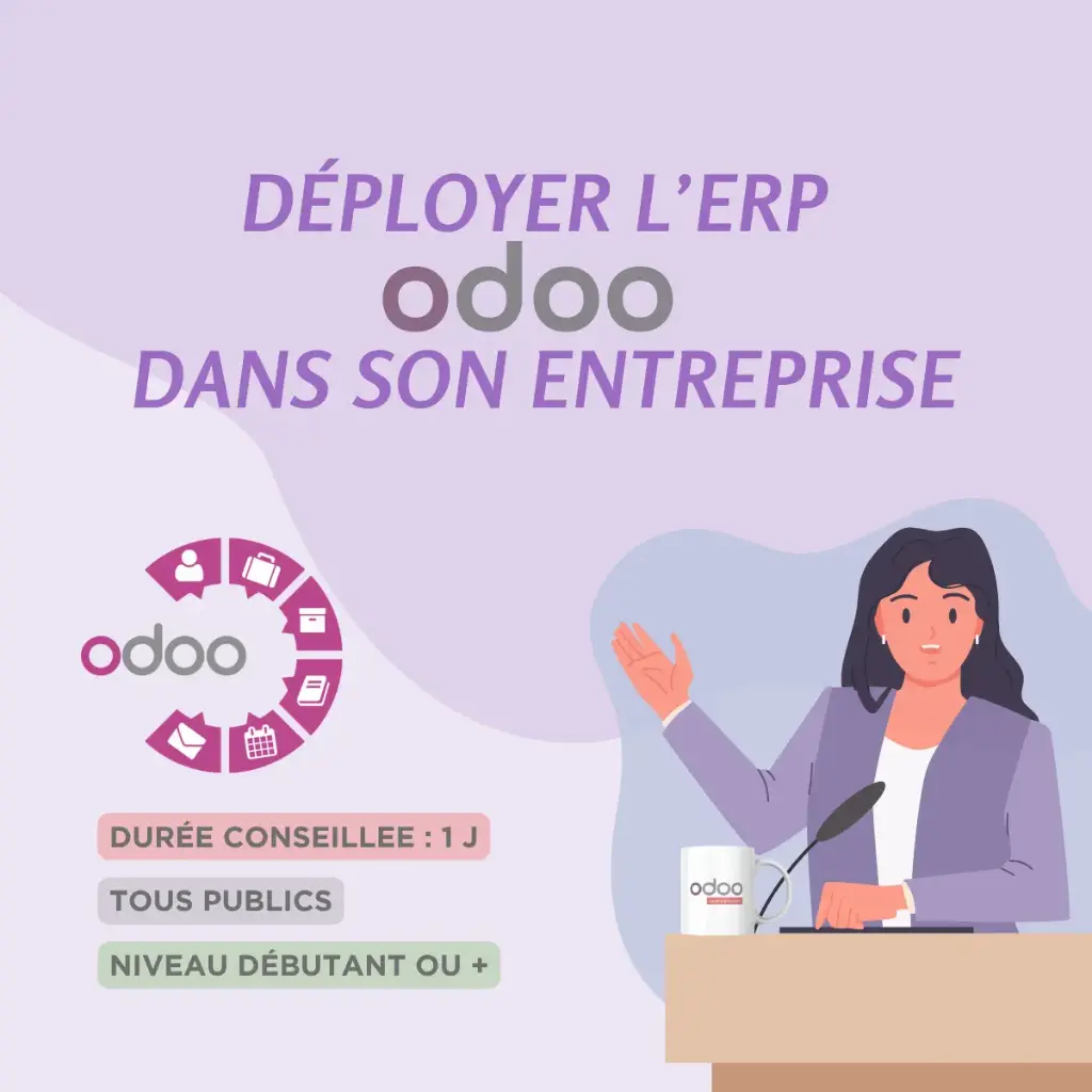 Déployer l'ERP Odoo dans son entreprise (Débutant)