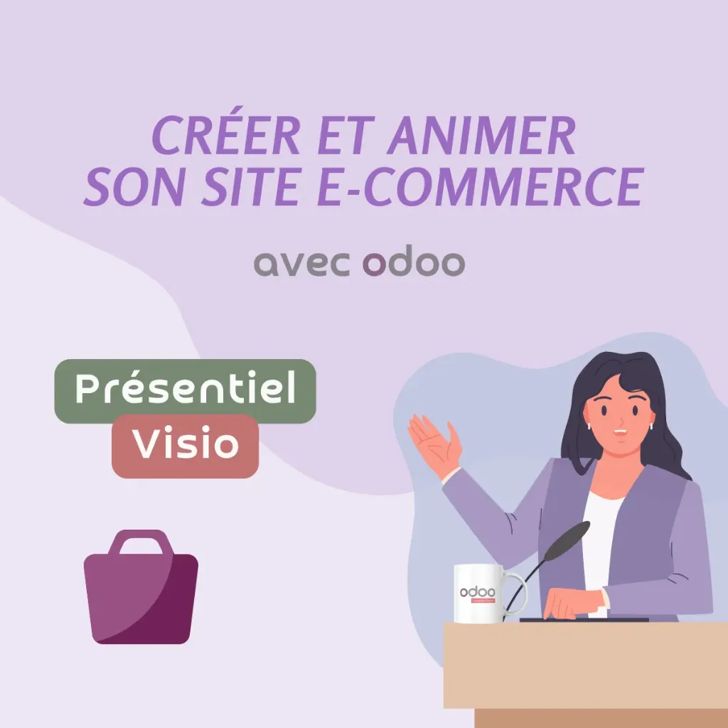 Créer et animer son site e-commerce avec Odoo
