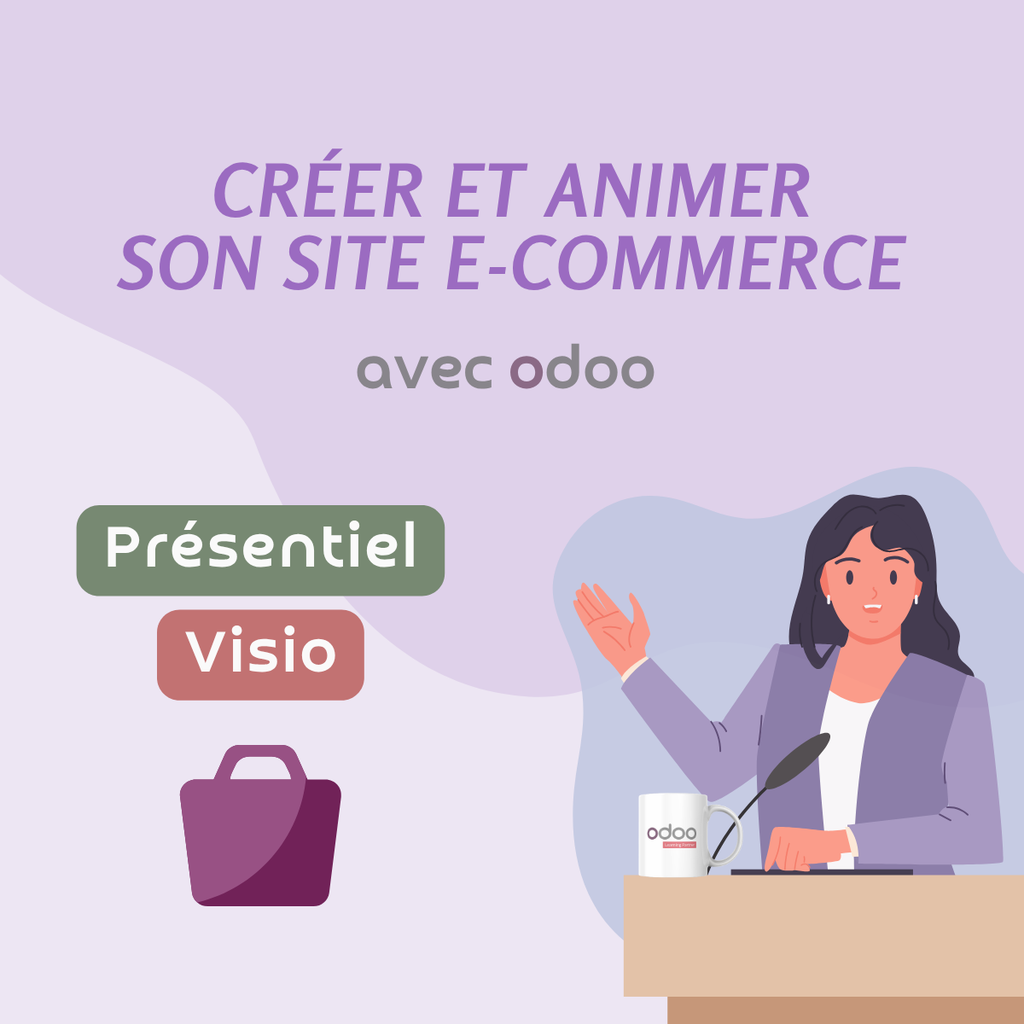 [ODPR-070] Créer et animer son site e-commerce avec Odoo
