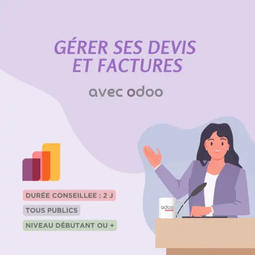 Gérer ses devis et factures avec Odoo